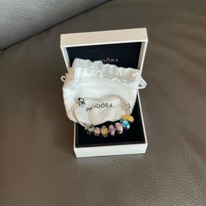 Pandora bracelet comes with Pandora charms